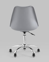 Стул офисный БЛОК СН пластиковый серый / BLOK SN