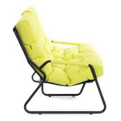 Диван Ergo / Эрго рогожка с водоотталкивающей пропиткой, Лайм