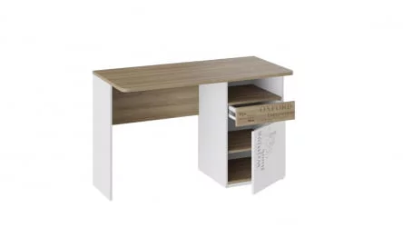 Письменный стол Оксфорд ТД-139.15.02 Ривьера Белый с рисунком