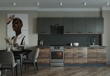 Кухня под заказ Гранж 3000