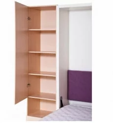 Кровать с подъёмным механизмом Смарт 1 3-в-1 левый 1400 Венге