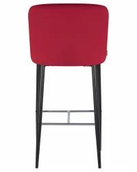 Стул барный DOBRIN CHRISTIAN 75 Бордовый велюр V108-85