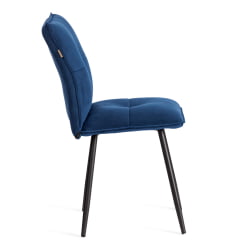 Мягкий стул Sweet LT, велюр, Blue (синий), 41х55х88 см