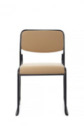 Кресло Никс РCХ ОМКЛ-02Б Бежевый/Металл Черный / Nix RCH OMKL-02B