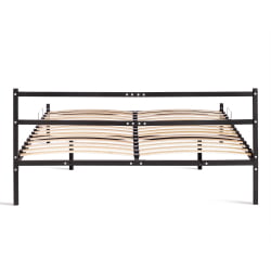 Кровать двуспальная Marco металл, 160*200 см, черный