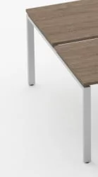 П-образный металлический каркас с траверсами Deka 7.145.16 К Металлик матовый муар