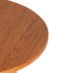 Круглый стол из дерева THONET (mod.T9152) дерево вяз, 80х75 см, Груша (№3)