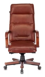 Кресло руководителя Бюрократ T-9927WALNUT Светло-коричневый