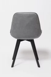 Стул для гостиной К 21 black Серый (РС 26\ч)