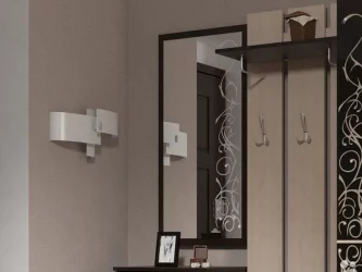 Зеркало навесное Юнона-2 ЗН-06 Венге - Дуб молочный