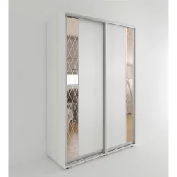 Маленький шкаф-купе Акцент-Вера ДР 1200х600 Выбеленное дерево