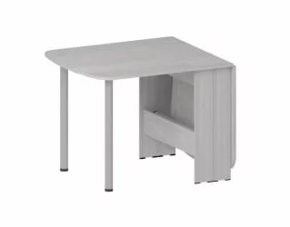 Овальный стол Оригами Ясень Анкор светлый