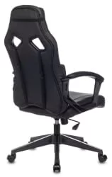 Геймерское кресло Бюрократ ZOMBIE DRIVER Черный-белый
