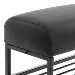 Банкетка Charli Lux/Чарли Люкс БО экокожа , Sharp Черный