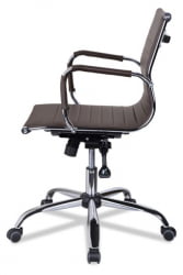 Кресло для персонала CLG-620 LXH-B Brown