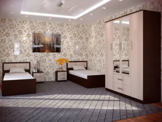 Шкаф четырехдверный Фиеста 06