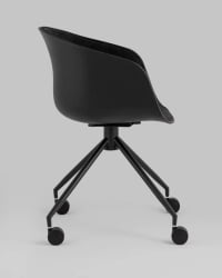 Кресло офисное ЛИБРА рогожка черный / LIBRA