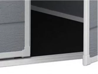 Сарай пластиковый MANOR 4x3