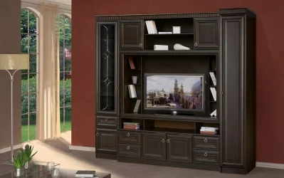 Шкаф для одежды 614 Денвер темный