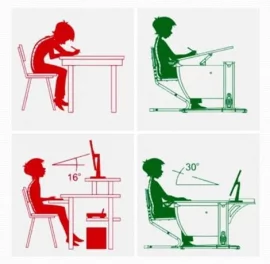 Стол-трансформер Parta 1/75-40 + Stul Белый Красный