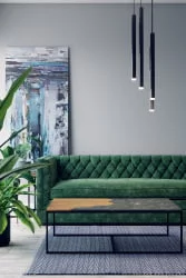 Придиванный столик Китч Дуб американский/серый бетон