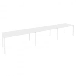 Рабочая станция на П-образном м/к ОНИКС О.МП-РС-3.4.8 Белый Бриллиант / ONIX O.MP-RS-3.4.8