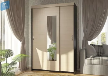 Шкаф-купе Венге/Дуб молочный