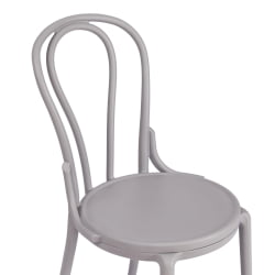 Стул THONET (mod. PL62) пластик, 42 x 52 x 89 см, Grey (Cерый) 09 Стул THONET (mod. PL62) пластик, 42 x 52 x 89 см, Grey (Cерый) 09