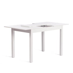 Стол МОСС раздвижной бук, мдф, 110+30 кс 68 кс 75 см, вхите (белый) / MOSS x x white