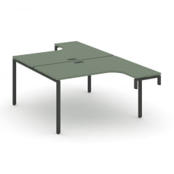 Рабочая станция-надставка на опорные тумбы CONCEPT CN.DSAN-001 Кобо Черный