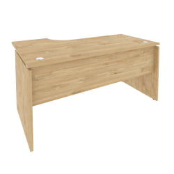 Стол эргономичный правый ОНИКС О.СА-1Р Тиквуд Светлый / ONIX O.SA-1R