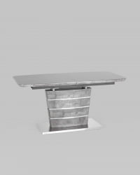 Обеденный стол Гамбург раскладной 160-200x90 Серый