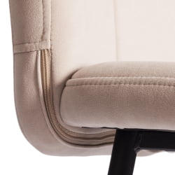 Барный стул Medeo/Медео велюр, бежевый, 7, 42х56х102 см