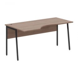 Стол эргономичный левый ИМАГО Плус СА-1П(Л) Ясень шимо Антрацит / IMAGO Plus СА-1P(Л)