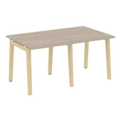 Стол переговорный (2 столешницы) ОНИКС ВООД ОВ.ПРГ-2.0 Дуб Аттик/Светлый / ONIX WOOD OW.PRG-2.0