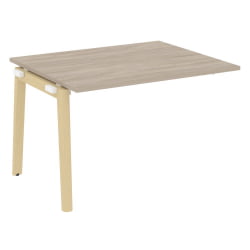 Проходной наборный элемент переговорного стола ОНИКС ВООД ОВ.НПРГ-2 Дуб Аттик/Светлый / ONIX WOOD OW.NPRG-2