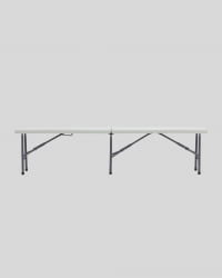 Скамейка складная пластиковая Кейт 180 (HDPE) Белый Скамейка складная пластиковая Кейт 180 (HDPE) Белый