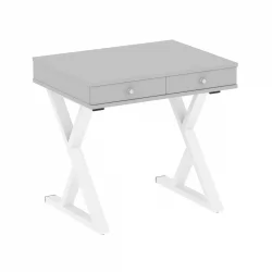 Стол письменный ХОМЕ ОФФИCЕ ВР.СП-1-79.М Серый/Белый металл / HOME OFFICE VR.SP-1-79.M