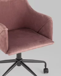Стул офисный Jamal велюр Розовый
