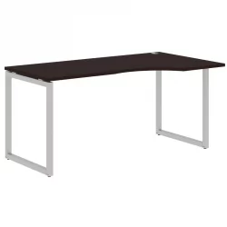 Стол письменный правый XTEN-Q XQCET 169 R Легно темный Алюминий