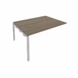 Проходной наборный элемент переговорного стола Metal System Б.ППРГ-4 Вяз/Серый