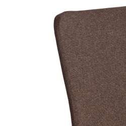 Мягкий стул La Rousse NEW, ткань рогожка, коричневый/черный, 3М7-147, 45x55x93 см