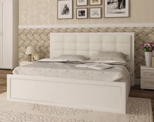 Двуспальная кровать с подъёмным механизмом Ника-Люкс 52