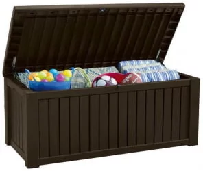 Сундук классический ROCKWOOD STORAGE BOX 570 L Коричневый/Крем