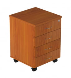 Тумба подкатная с замком Р.Т-4 ЗЦ Вишня Оксфорд