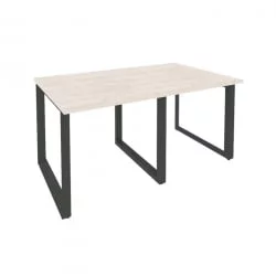 Стол переговорный (2 столешницы) ОНИКС О.МО-ПРГ-2.0 Денвер Светлый/Антрацит / ONIX O.MO-PRG-2.0