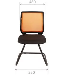 Кресло для посетителей CХАИРМАН 699 В (В) Черный / CHAIRMAN (V)