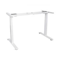 Подстолье для стола с электроприводом и регулировкой высоты 2 мотора, память 4 уровня высоты, белый
