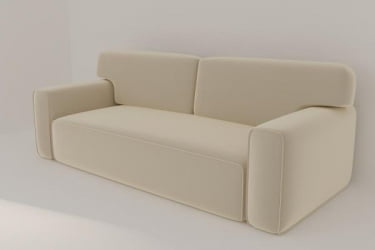 Диван прямой Сандвик (Berhouse) Цвет фасада: Грей рогожка; Тип: Прямой; Материал фасада: Микророгожка