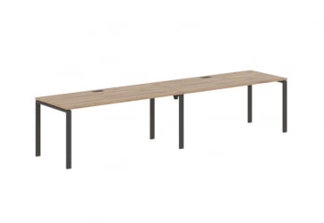 Бенч-система ЕДИС ЕУВСТ 3580 Дуб Денвер светлый Мокко / EDIS EUWST